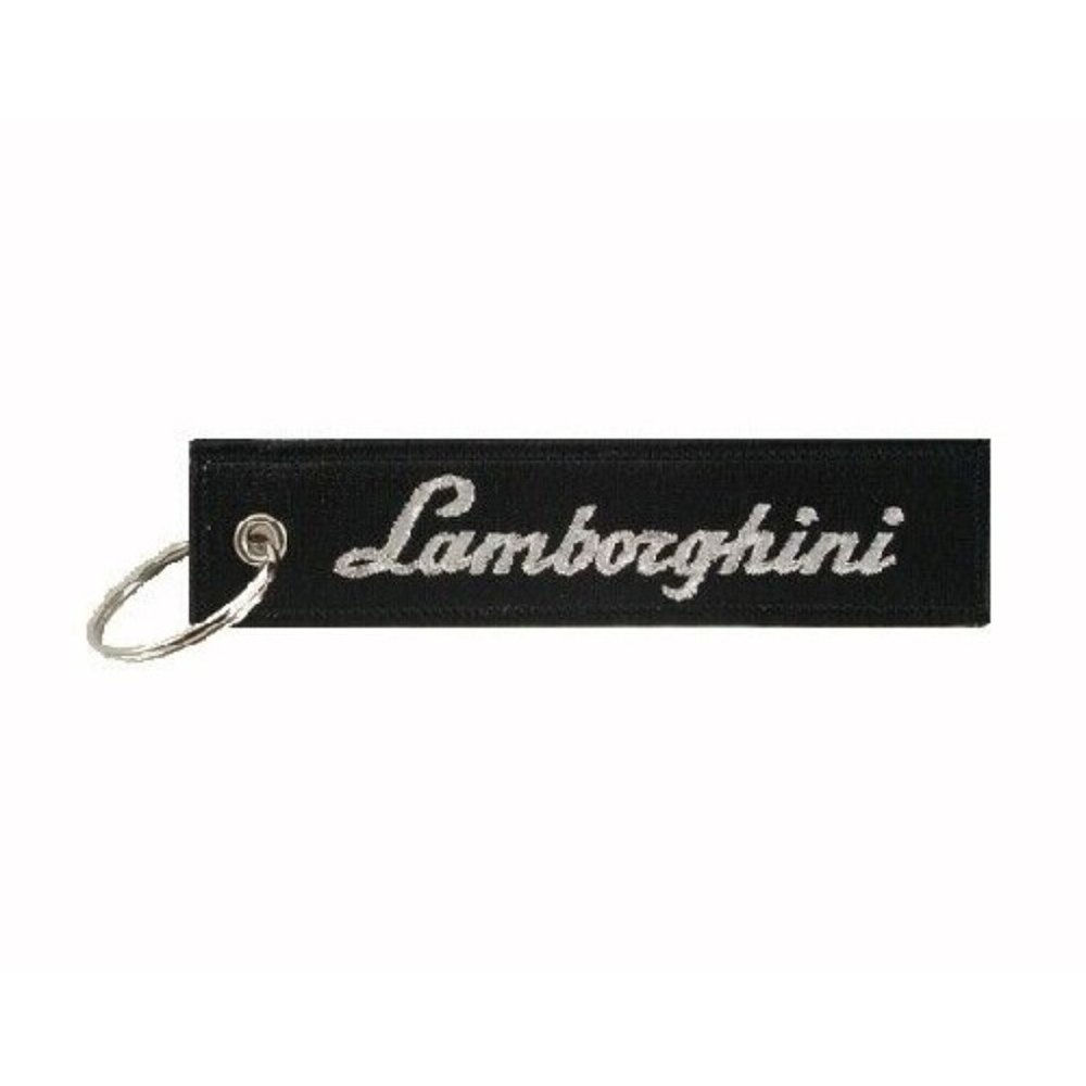 Lamborghini Black-Silver Key Chain - NEW FAST SHIP